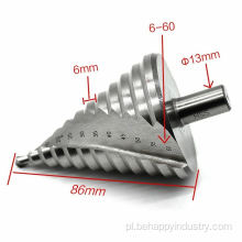 HSS 4241 SPARAL FLUTE STEP BIT